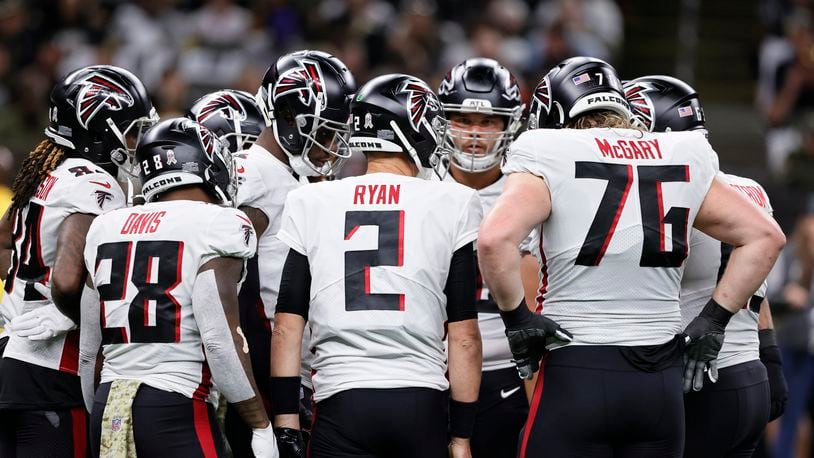 New Orleans, United States. 07th Nov, 2021. Atlanta Falcons