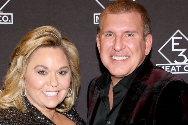 Former reality television stars Julie and Todd Chrisley.