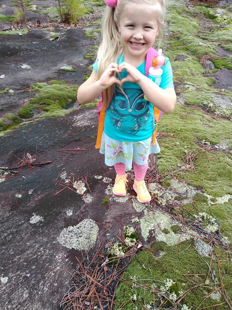 A youngster learns to love nature at Big Haynes Creek Nature Center. 
(Courtesy of Big Haynes Creek Nature Center)