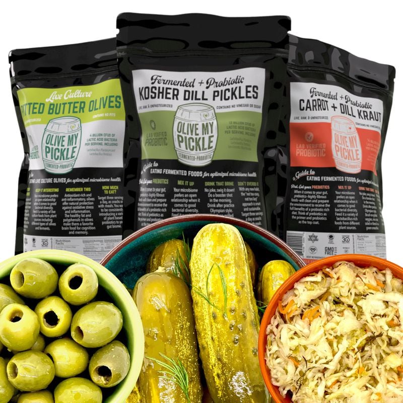 Olive My Pickle offers a fermented food subscription service. Courtesy of Olive My Pickle