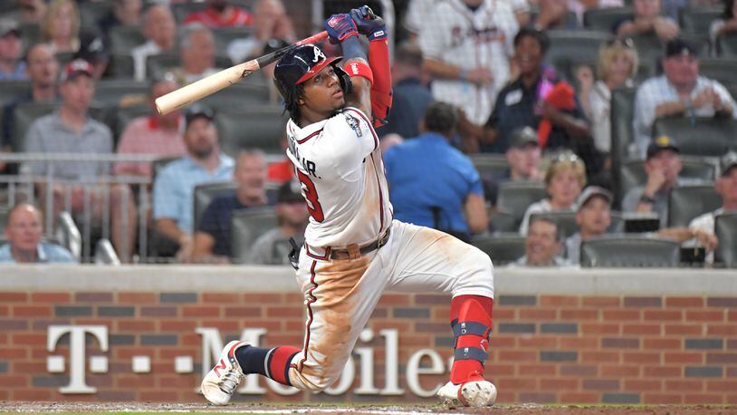 Photos: Ender Inciarte gets All-Star jersey, hits homer in Braves' loss