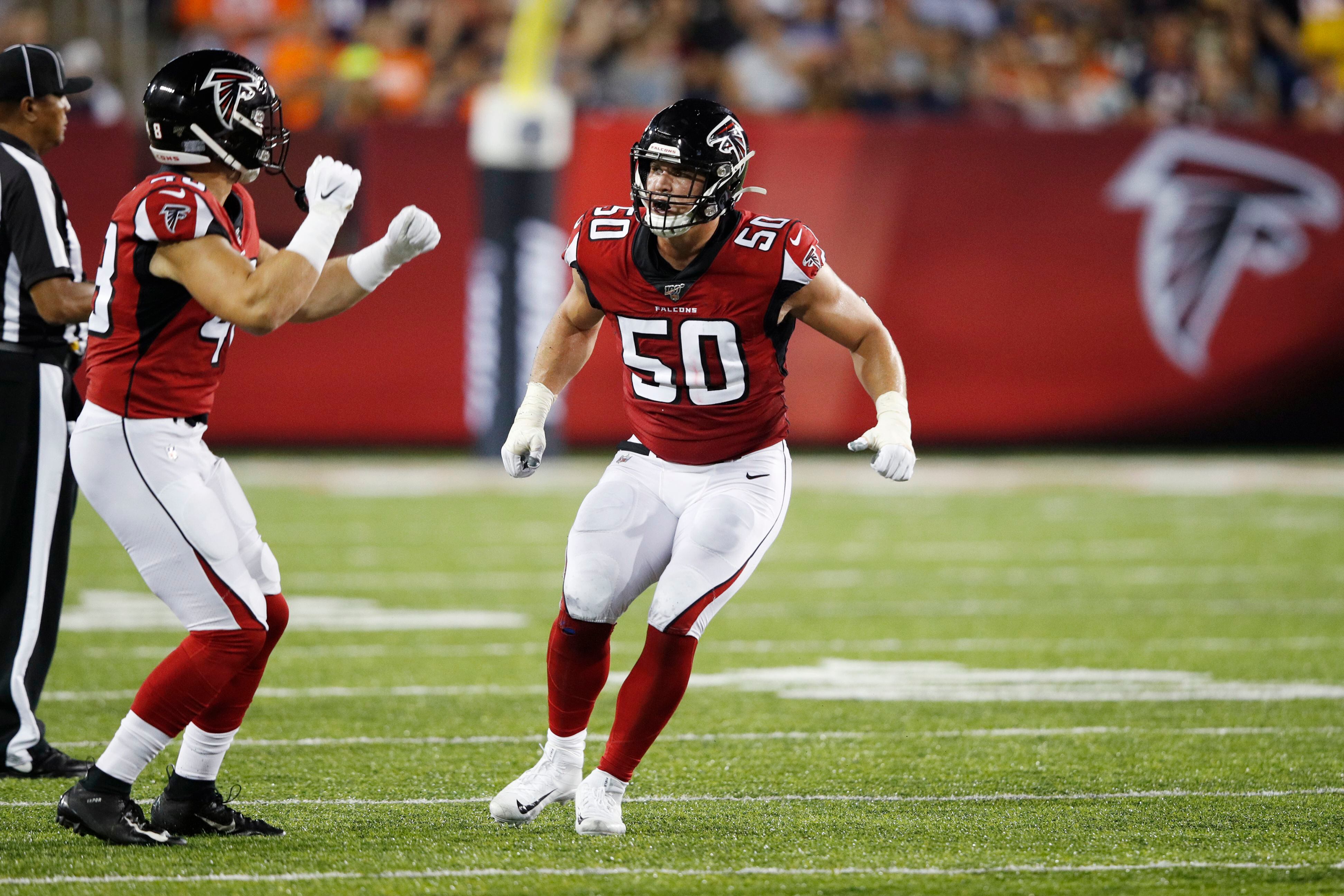 Atlanta Falcons star Chris Lindstrom of Dudley shines bright on and off  field