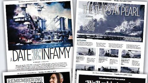 Remembering Pearl Harbor — a special section in today’s ePaper