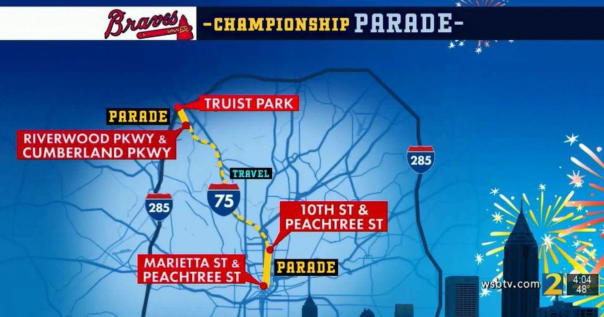 Truist Park on X: Parking Alert for today's noon #Braves vs. Red