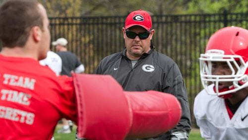 Coach Kevin Sherrer had been the final holdover from Mark Richt's coaching staff at Georgia.