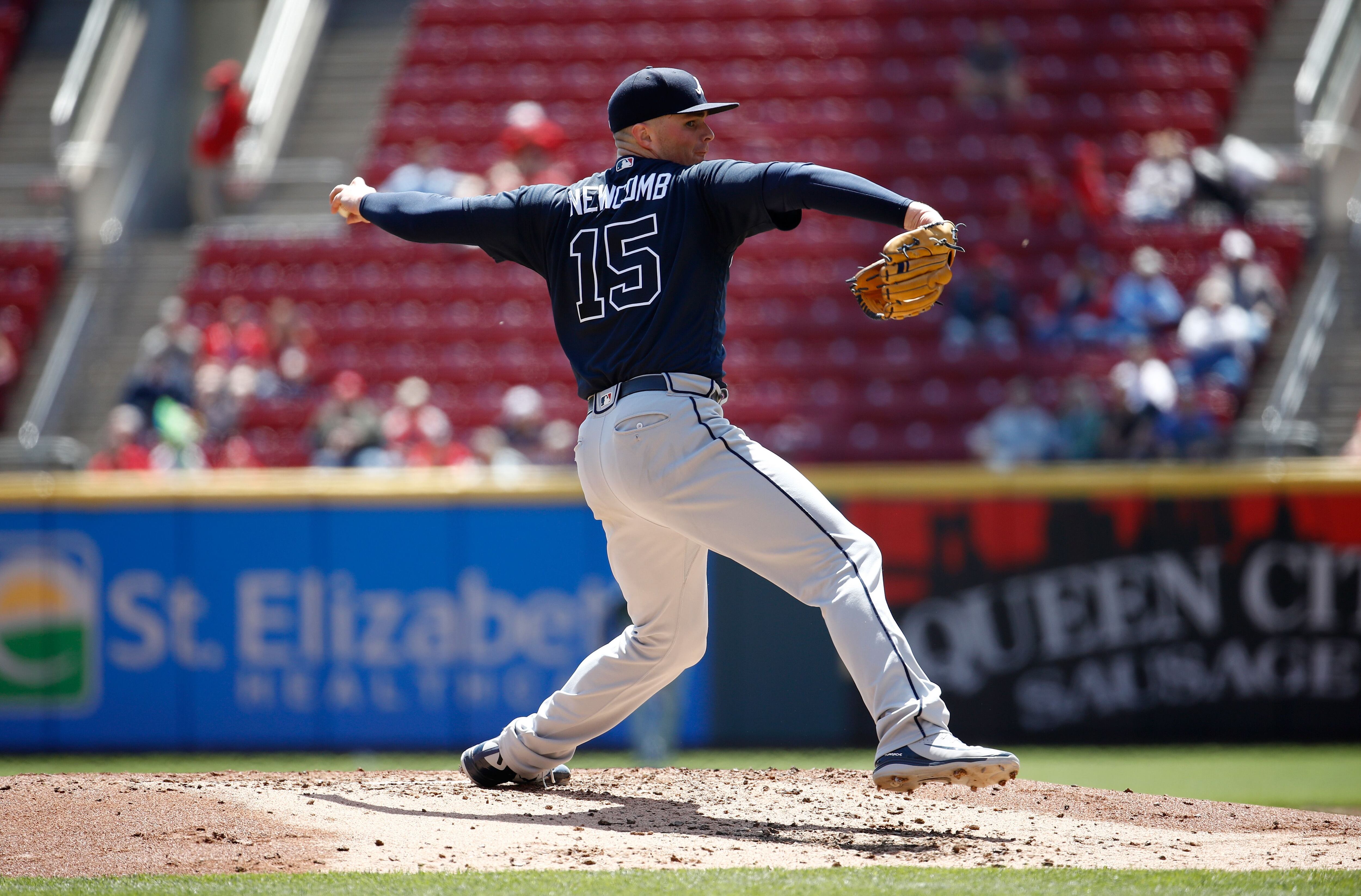 Braves reliever Jesús Cruz impresses with his slingshot