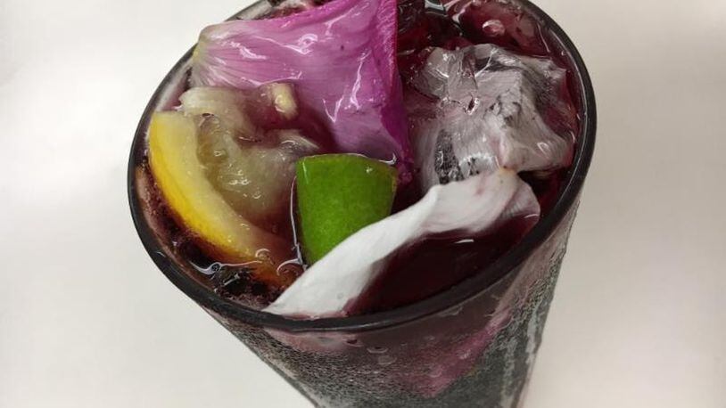 Wild Rose Petal Sangria