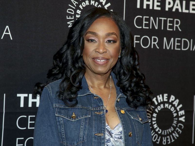 FILE - Executive Producer Shonda Rhimes attends a PaleyLive screening, May 4, 2023, in New York. Celebrities including Rhimes are increasingly lending their star power to President Joe Biden, hoping to energize fans to vote for him in November 2024 or entice donors to open their checkbooks for his reelection campaign. (Photo by Andy Kropa/Invision/AP, File)