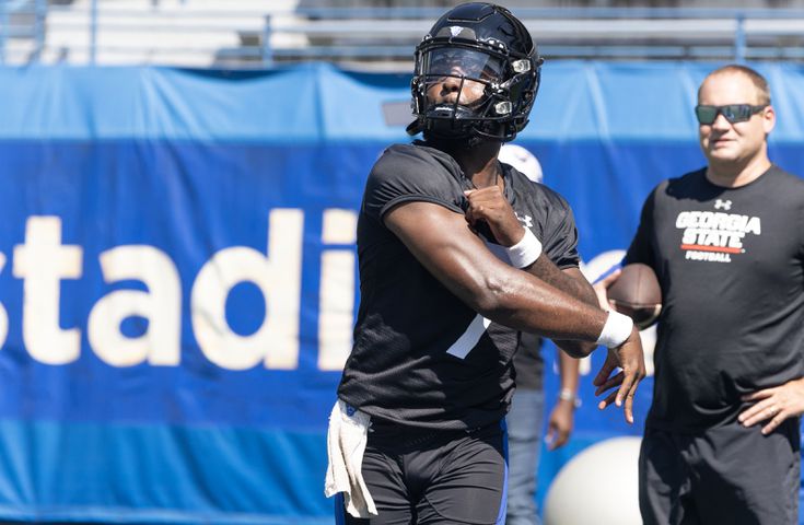 Georgia State Football Practice 