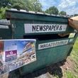 Resident Bob Van Orden discovered nearly 1,000 pages of confidential College Park documents in this dumpster. City attorney Winston Denmark declined to comment to The Atlanta Journal-Constitution Wednesday on who will lead the investigation or if it will be conducted by an independent law firm. Courtesy Bob Van Orden