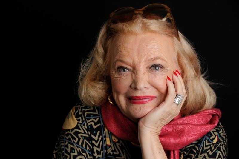 FILE - Actor Gena Rowlands poses for a portrait at the London West Hollywood hotel in West Hollywood, Calif., on Dec. 4, 2014. Rowlands is suffering from Alzheimer’s disease, says her son, the filmmaker Nick Cassavetes. Cassavetes, in an interview with Entertainment Weekly published Tuesday, says Rowlands has had Alzheimer’s for five years. (Photo by Chris Pizzello/Invision/AP, File)