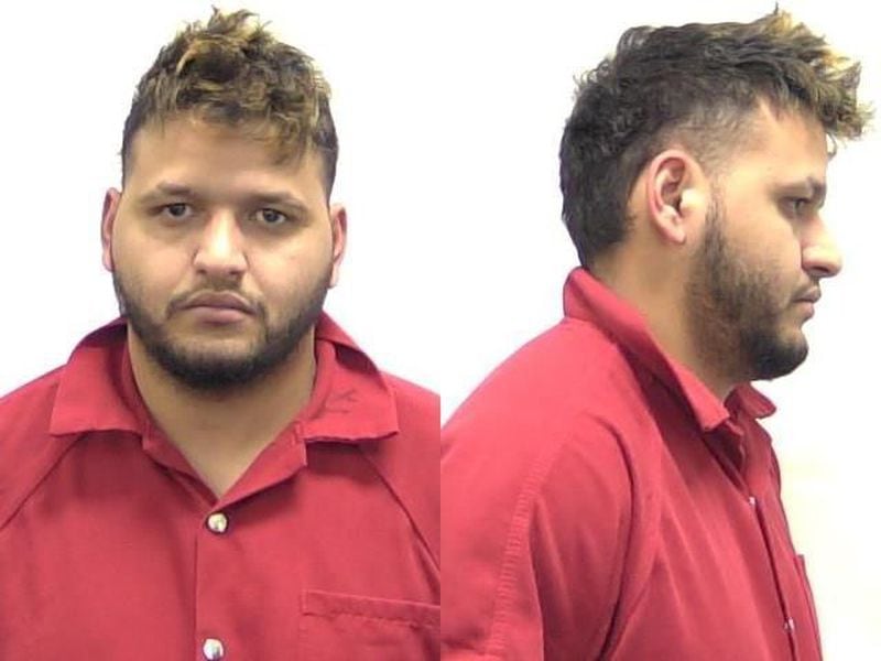 Photo of suspect Jose Antonio Ibarra, who was booked by the Clarke County Sheriff's Office after he was arrested Friday Feb. 23, 2024 for allegedly murdering nursing student Laken Hope Riley on the campus of the University of Georgia in Athens.