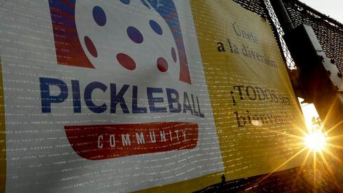 Registration is open for pickleball from April 5 through May 31 at the Marcus Jewish Community Center of Atlanta, 5342 Tilly Mill Road, Dunwoody.  
(Genaro Molina/Los Angeles Times/TNS)