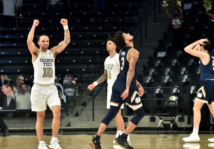 Georgia Tech-Notre Dame basketball game