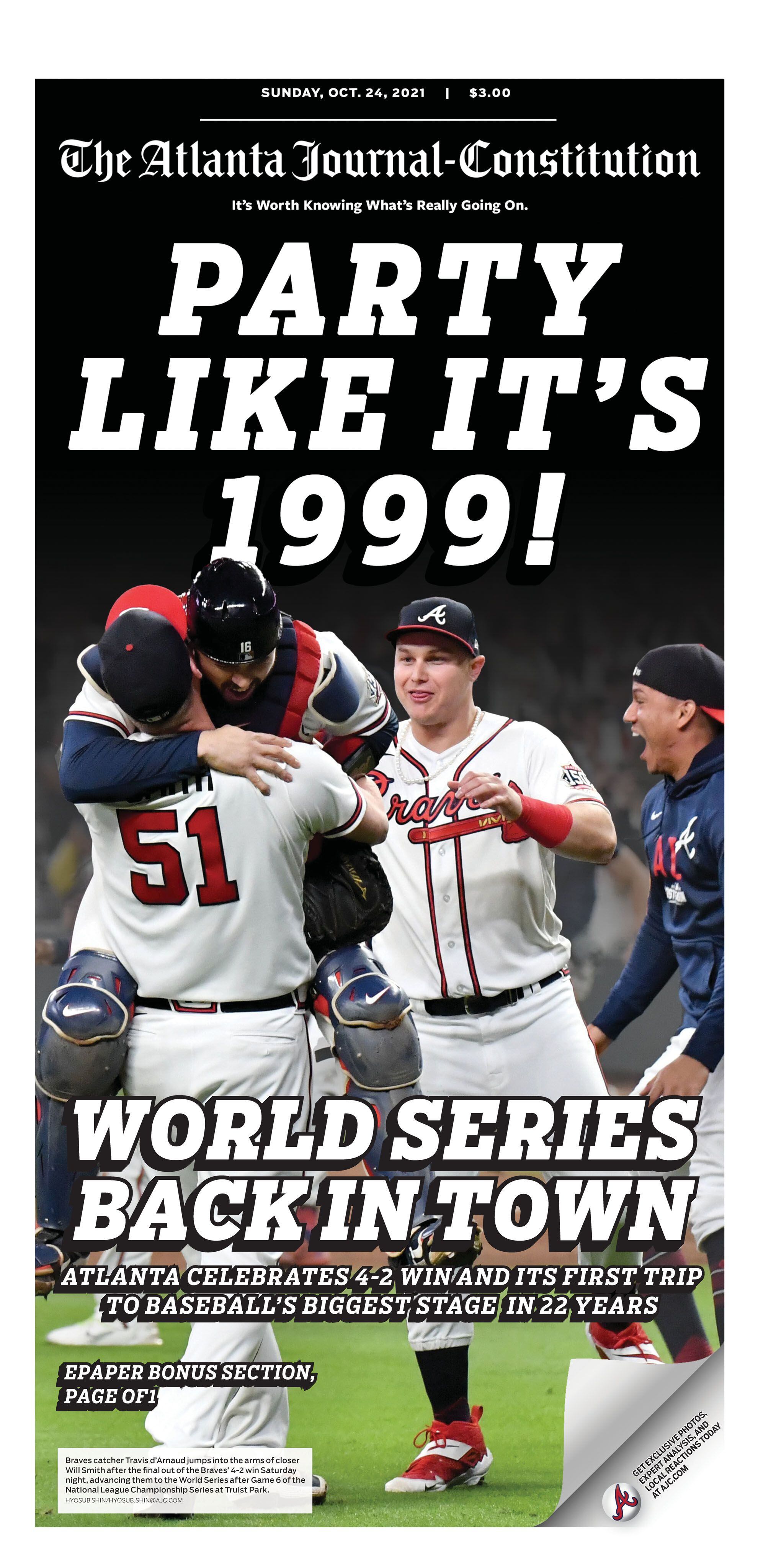 Maybe we do deserve nice things' - Atlanta Braves turn World Series  celebration into weeklong party