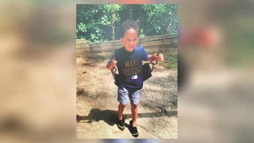 Benjamin "Kamau" Hosch III , 5, drowned at Cochran Mill Nature Center Friday. (Family photo via press conference)