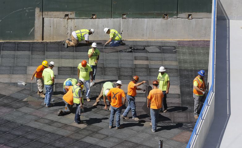 Photos: Turning Turner Field into Georgia State Stadium