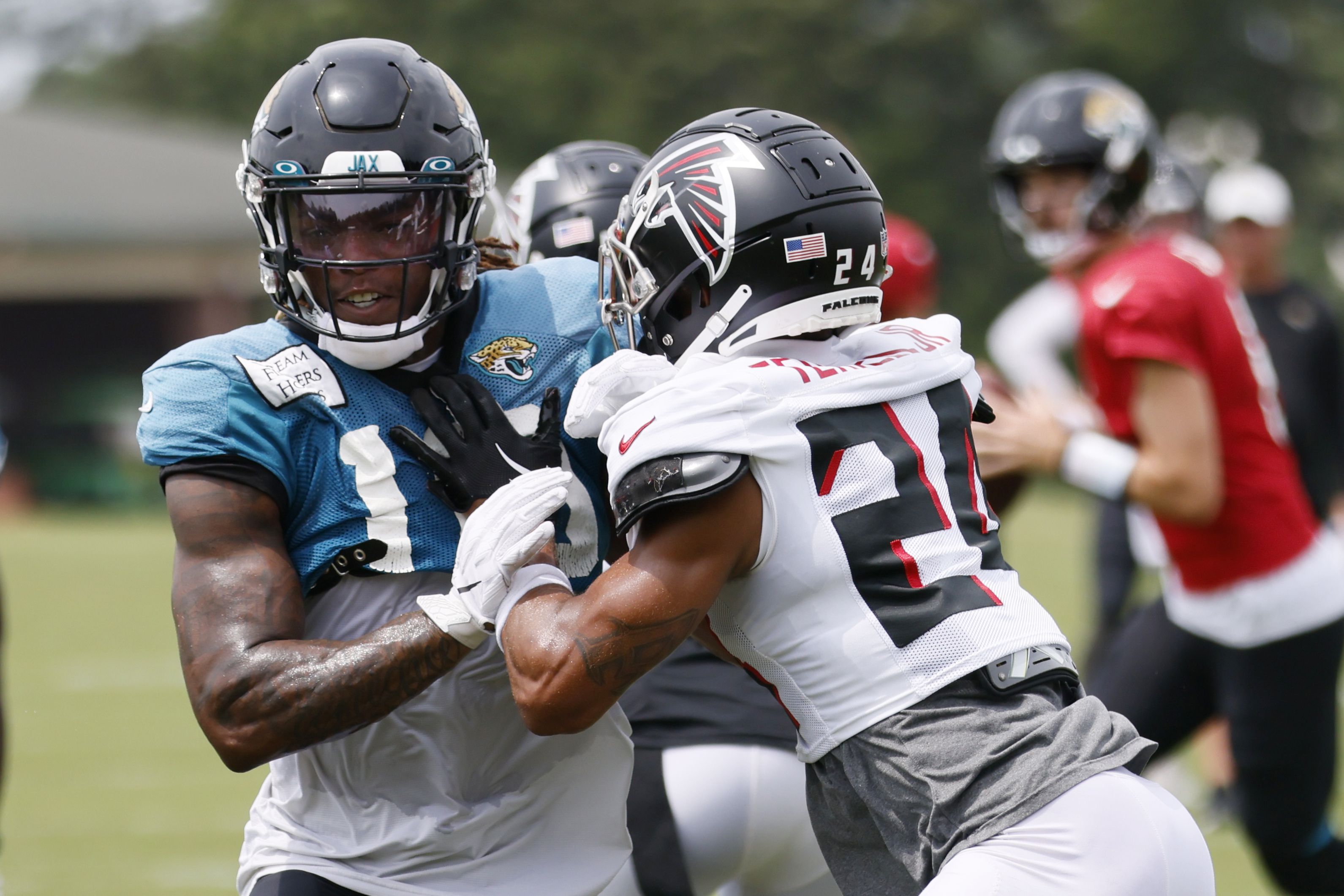 Jaguars conclude joint practices with Falcons, observations from Day 2