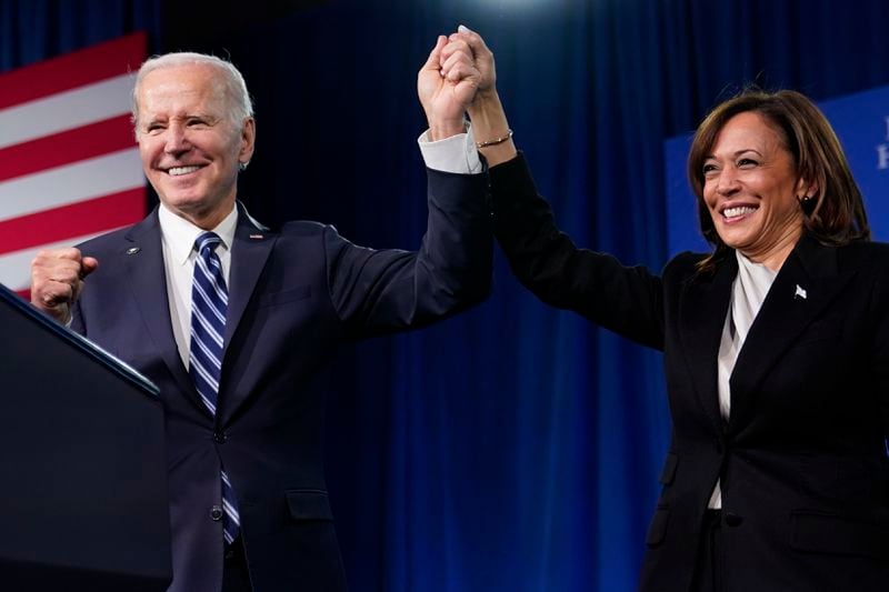 Numerous Georgia delegates to the Democratic National Convention told the AJC they still support President Joe Biden.
