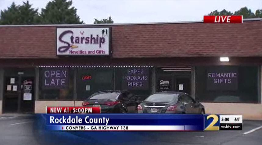 Adult store employees shot pistol whipped during robbery