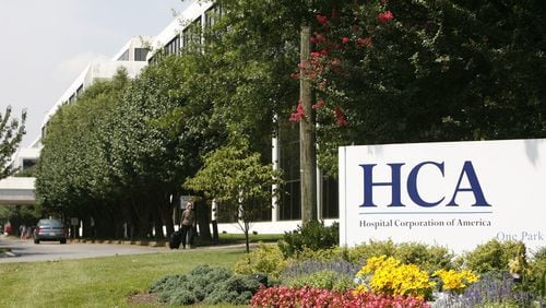 Nashville-based Hospital Corporation of America operates several hospitals in Georgia.  It made hundreds of millions of dollars in profit from the CARES Act. (AP Photo/John Russell)