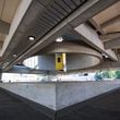 The leaky canopy in MARTA'S Five Points station in Atlanta is set to be replaced as part of a $230 million project, but Mayor Andre Dickens has asked the transit agency to provide cost and other information about making it a 10-year project. (File photo by Ziyu Julian Zhu / AJC)