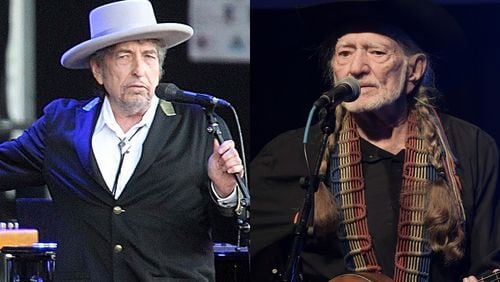 Bob Dylan and Willie Nelson are reunited for a 2024 25-city tour that begins June 21 at Ameris Bank Amphitheatre in Alpharetta. AP