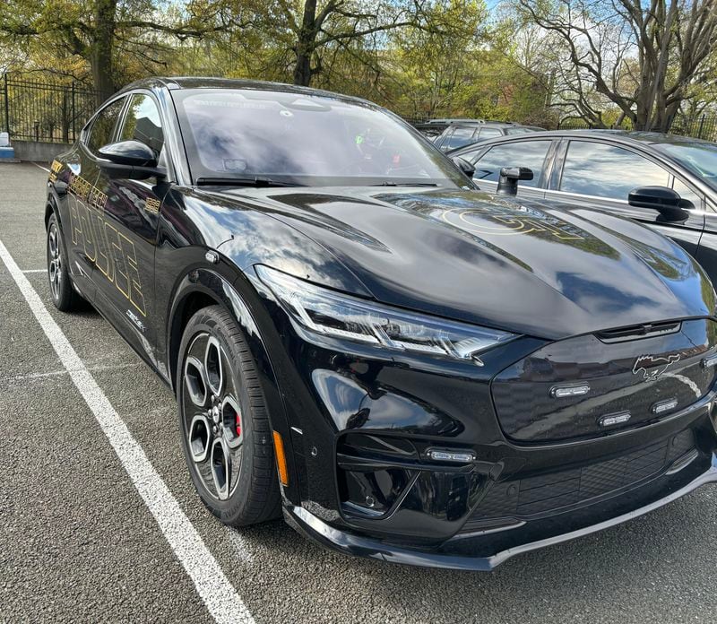 Georgia Tech added three all-electric Ford Mustang Mach-E GT SUVs to its police patrol fleet.