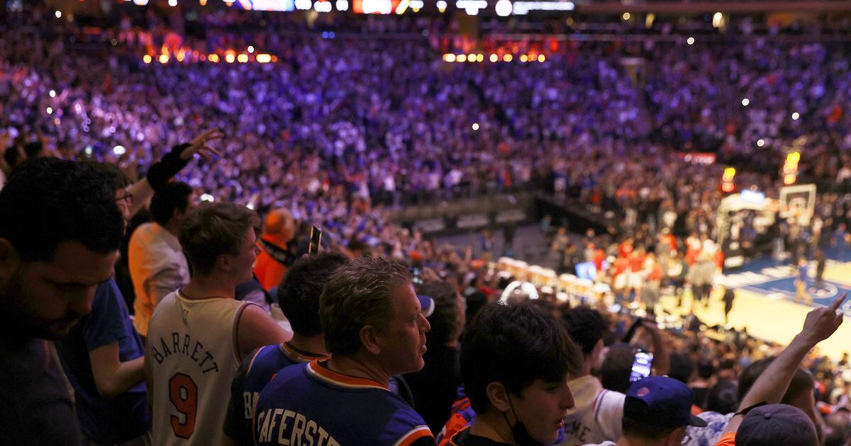 Only in Philadelphia - Knicks Fan Allegedly Spits at Trae Young, Dodgers  and Astros Fans Fight in the Stands - Crossing Broad