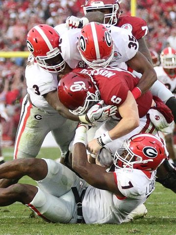 Photos: Bulldogs outlast Sooners in Rose Bowl