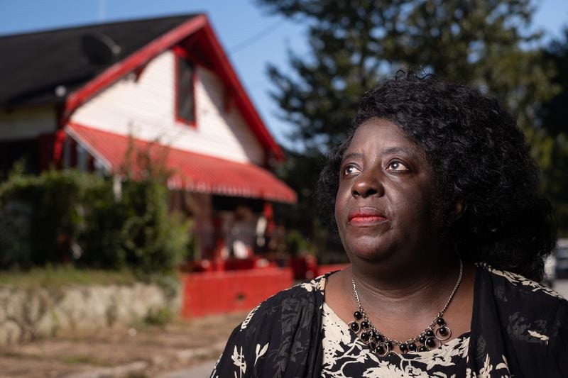 The Rev. Barbara Davis bought her Pittsburgh house when she was just 23. She still lives there. She has spent her life in the Pittsburgh and neighboring Mechanicsville communities of Southwest Atlanta. (Ben Gray for the Atlanta Journal-Constitution)
