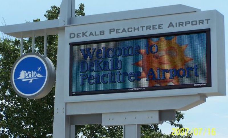 The DeKalb-Peachtree Airport. CONTRIBUTED