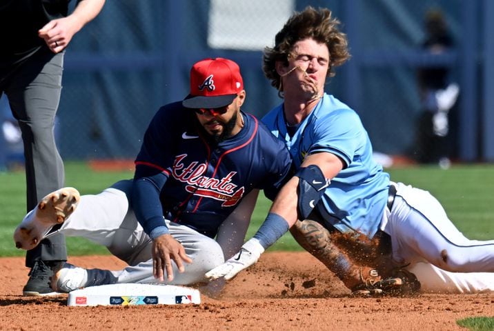 Braves vs Rays Spring Training game 