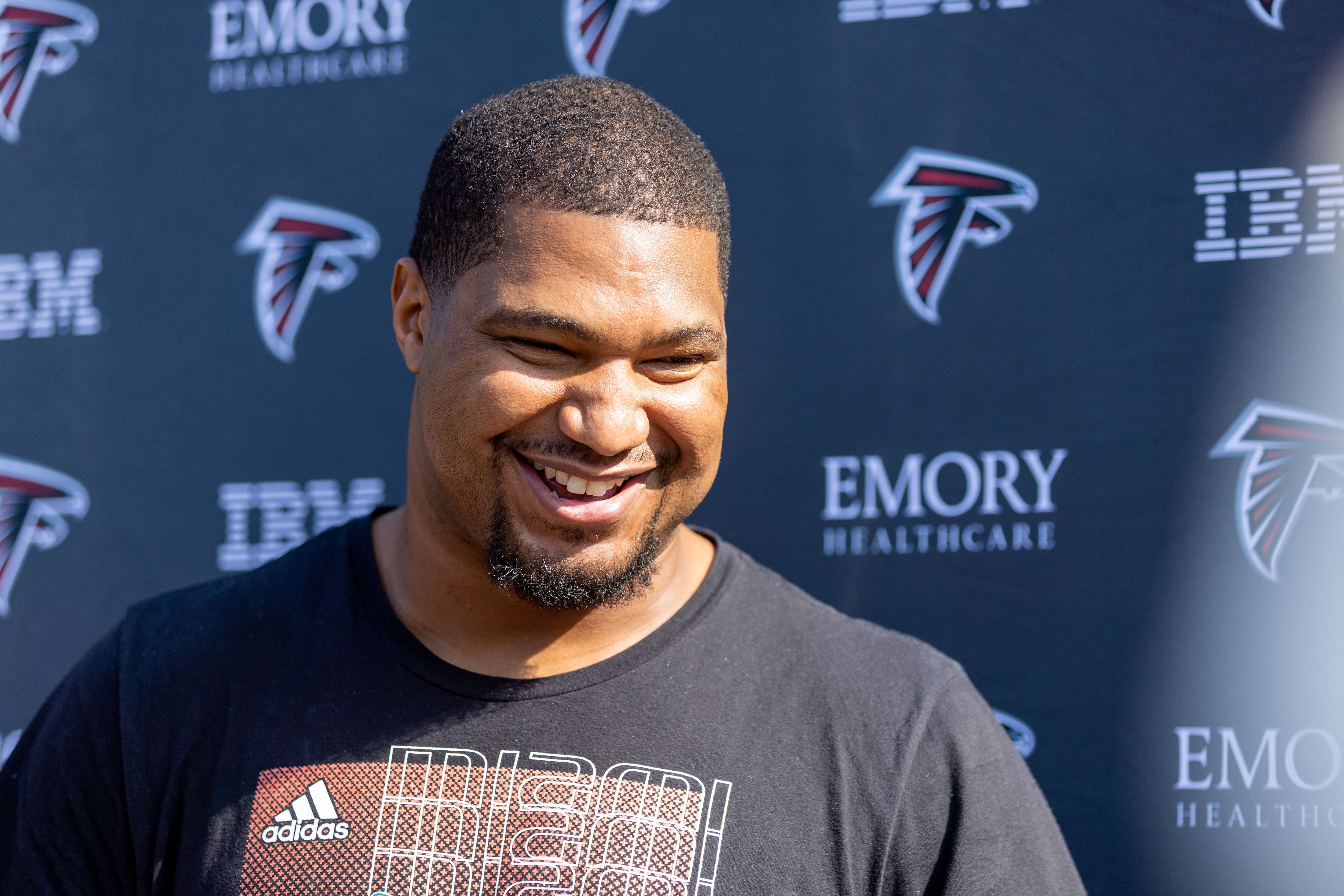 Falcons' Calais Campbell to do the 'Dirty Bird' when he hits 100 sacks