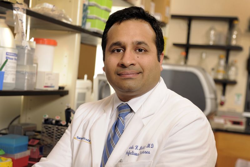 Dr. Aneesh Mehta, professor in the Department of Medicine, Division of Infectious Diseases at Emory University School of Medicine. He is also chief of infectious diseases at Emory University Hospital.
Emory University