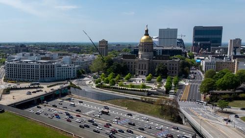 The Georgia State Capitol had to be evacuated Thursday afternoon.