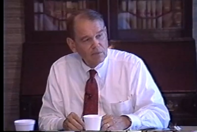 Former U.S. Sen. David Gambrell in 1992/University of West Georgia