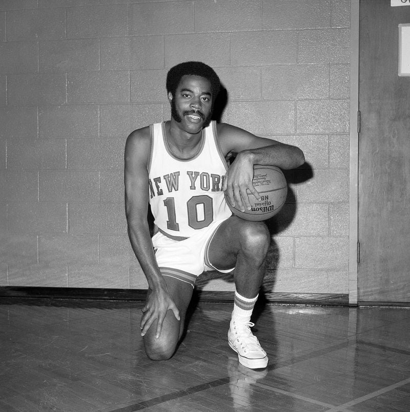New York Knicks basketball player Walt Frazier is shown Sept. 15, 1970.