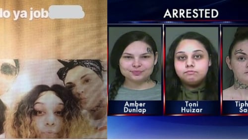 Three women accused of felony thefts in Rockdale and Henry counties allegedly taunted police on social media before being arrested Sunday near Indianapolis.