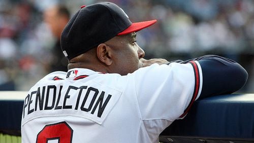 Terry Pendleton, a former Braves third baseman and National League MVP, served on the Braves coaching staff since 2001 as hitting coach, first-base coach and, most recently, bench coach.   (Curtis Compton/AJC file photo)