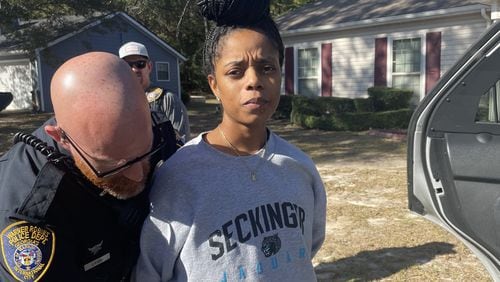 Kianna Davis is charged with murder in the death of a 2-year-old boy in Houston County. Photo credit: Houston County District Attorney's Office.