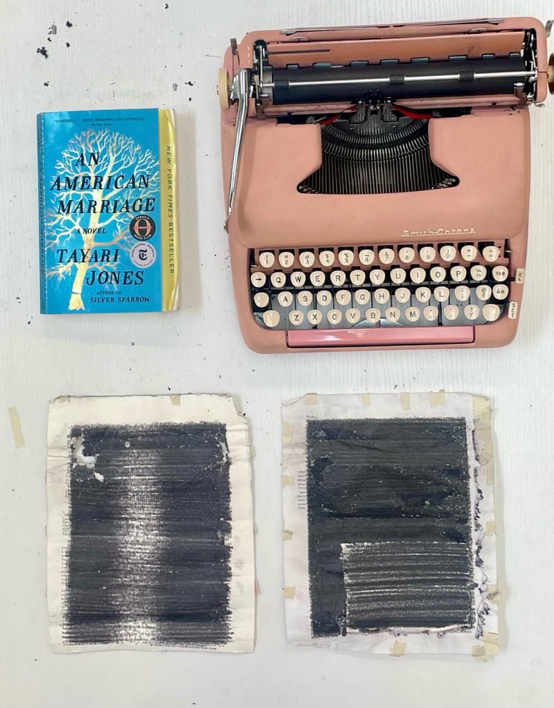 Tim Youd, materials for retyping of Tayari Jones’ “An American Marriage.”