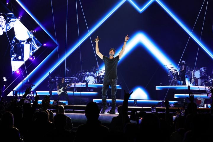 Pitbull, Ricky Martin and Enrique Iglesias rocked sold out State Farm Arena on Sunday, March 3, 2024 on the Trilogy Tour. 
Robb Cohen for the Atlanta Journal-Constitution