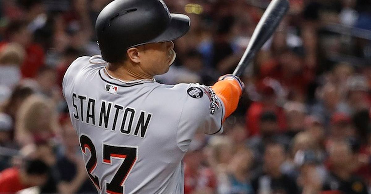 Giancarlo Stanton Is Chasing an MLB Home Run Record, but Whose?