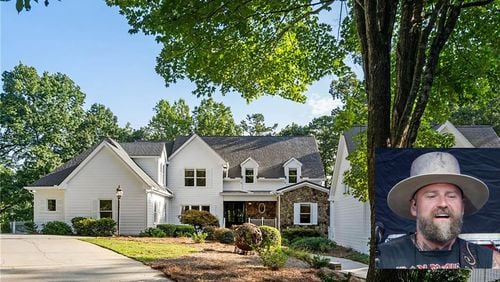 Zac Brown has put his Cumming lake home up for sale for $3.25 million. (Ansley Real Estate)