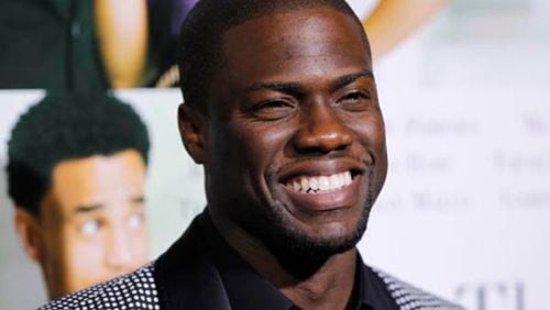 Kevin Hart is in town shooting Quibi's "Die Hart." Photo: Danny Moloshok/Associated Press
