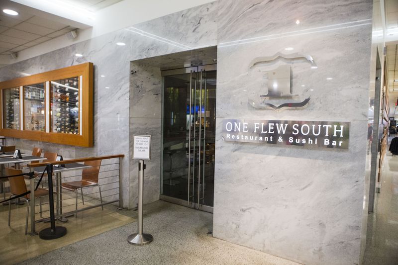 Duane Nutter has applied lessons learned during his time as executive chef at One Flew South, the celebrated restaurant at Hartsfield-Jackson International, to his new airport food concepts. (Christina Matacotta for the AJC)