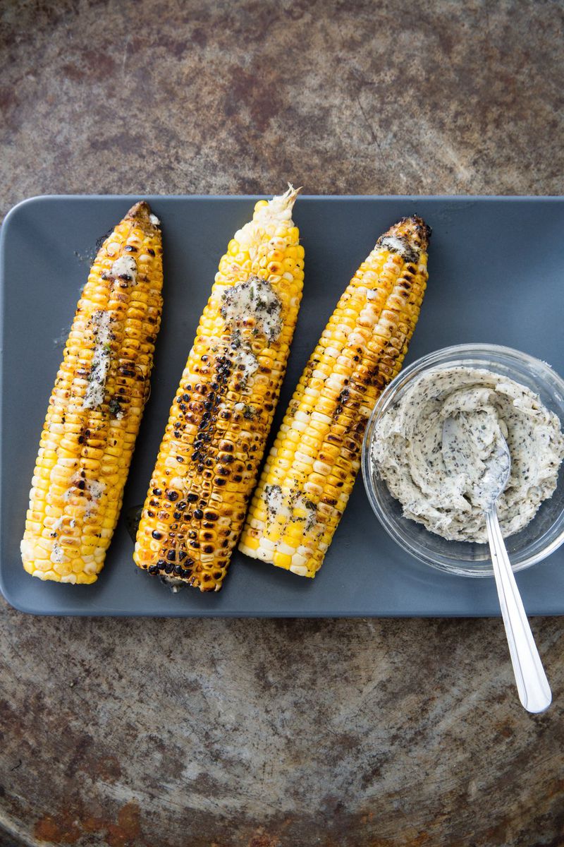 Husk-Grilled Corn JOE KELLER