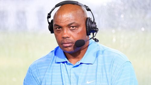 Charles Barkley joined TNT as an analyst in 2000. (Cliff Hawkins/Getty Images for The Match/TNS)