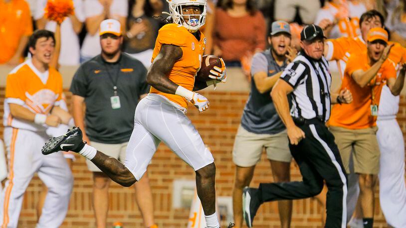 Nfl Combine Invitee Marquez Callaway Wr Tennessee Warner Robins Hs